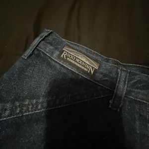 Vintage Women’s Dark Blue Rocky Mountain Jeans